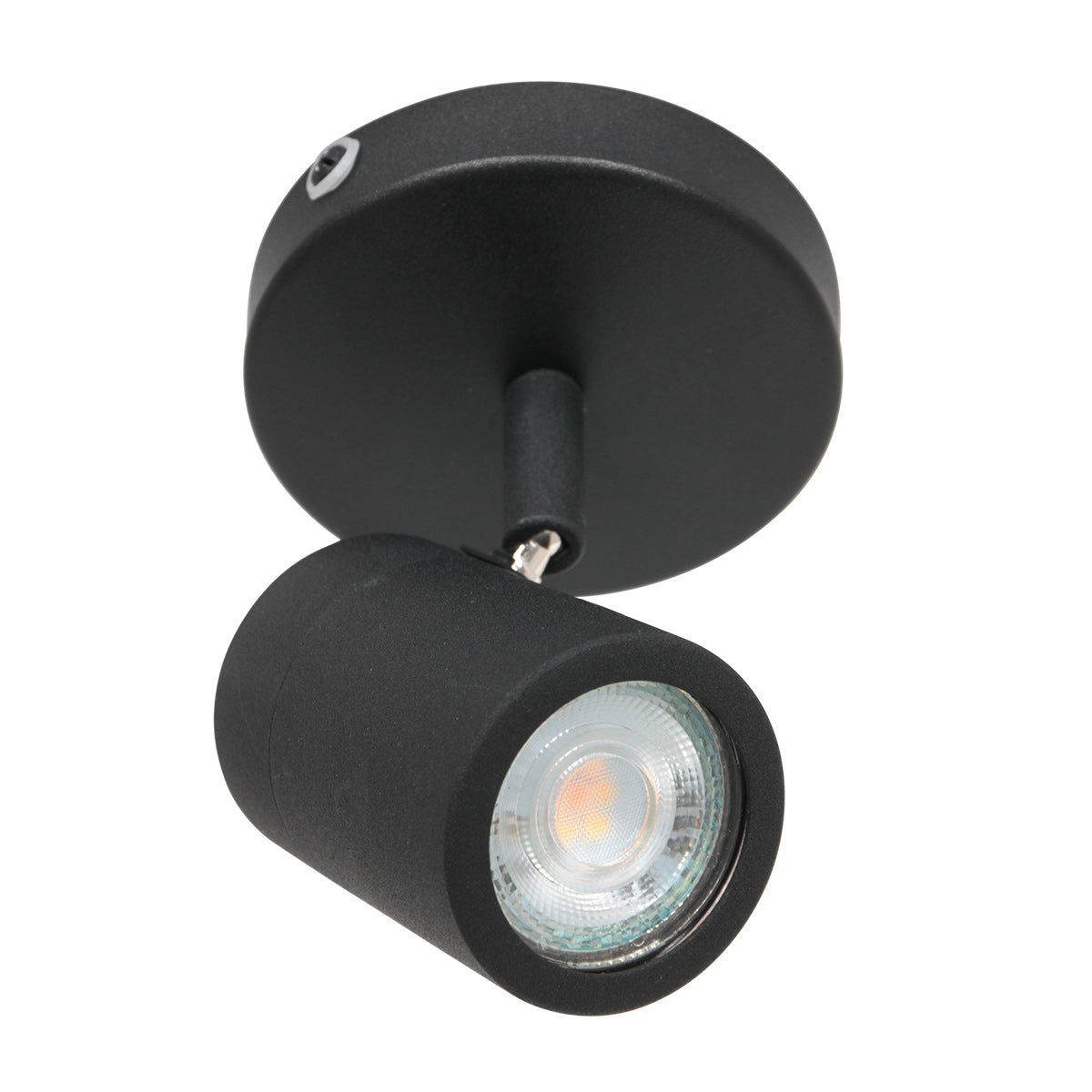 Modern Black Upround Spotlight