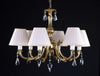 L321CE brass chandelier