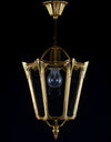Brass chandelier L382