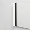 Applique murale LED Slat en aluminium, noir, hauteur 60 cm, IP44