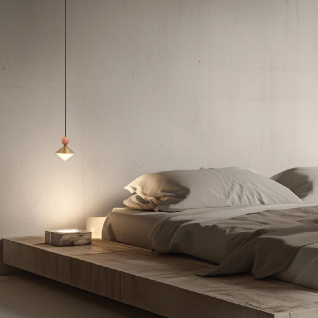 Suspension ZAMBELIS D140 8W Dimmable DESIGN Laiton et Terracotta 25100
