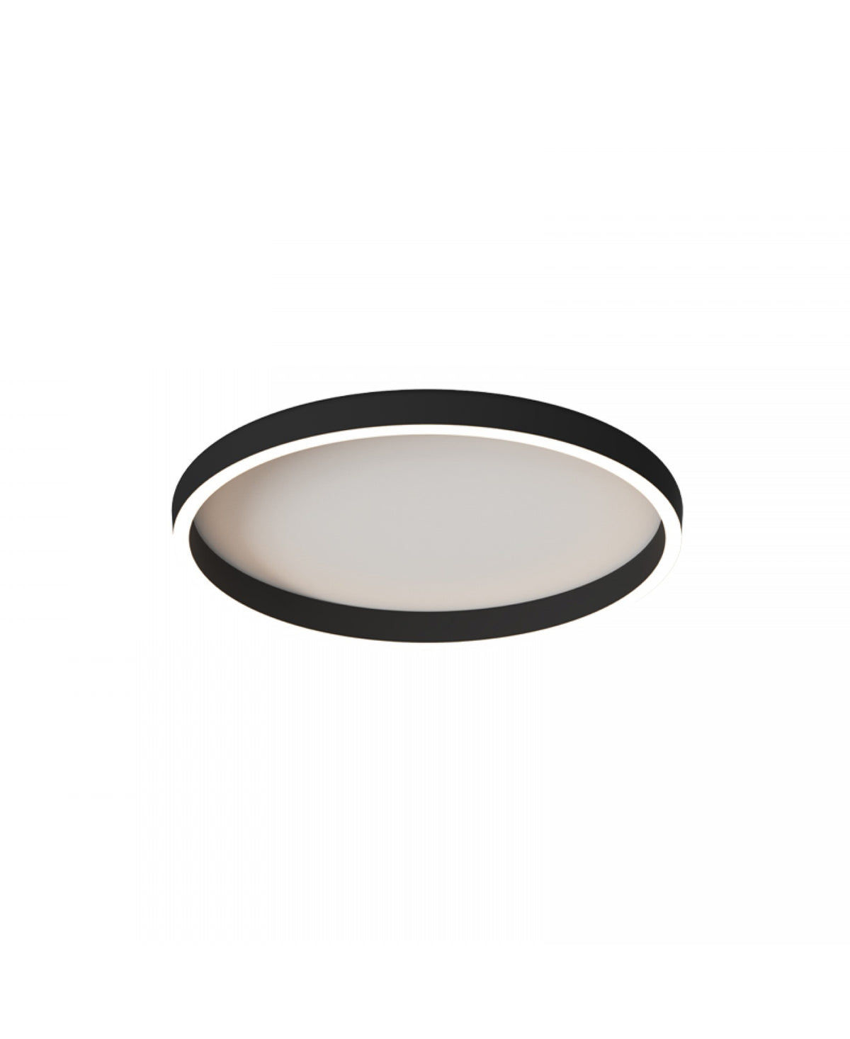 Plafonnier ZAMBELIS D400 27W CCT Dimmable DESIGN Noir Brosse 25163