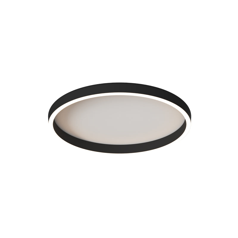 Plafonnier ZAMBELIS D400 27W CCT Dimmable DESIGN Noir Brosse 25163
