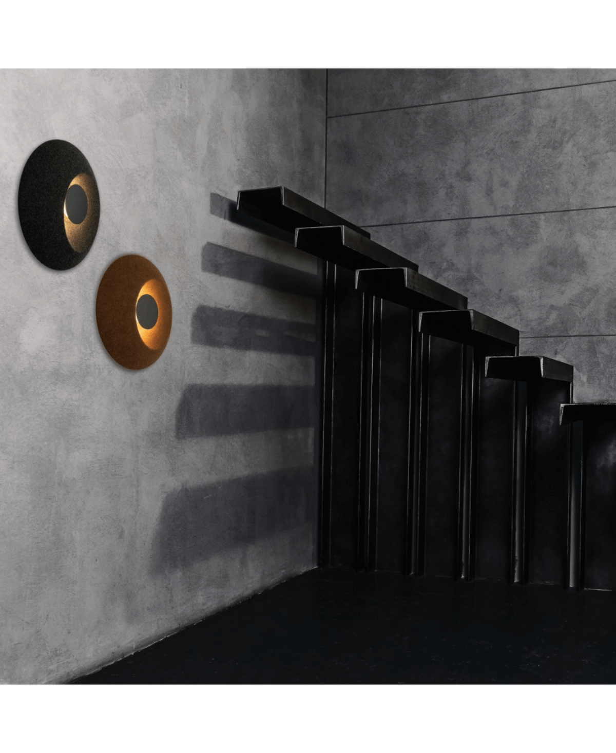 Applique Murale Acoustique ZAMBELIS D395 6W DESIGN Marron et Noir 25181