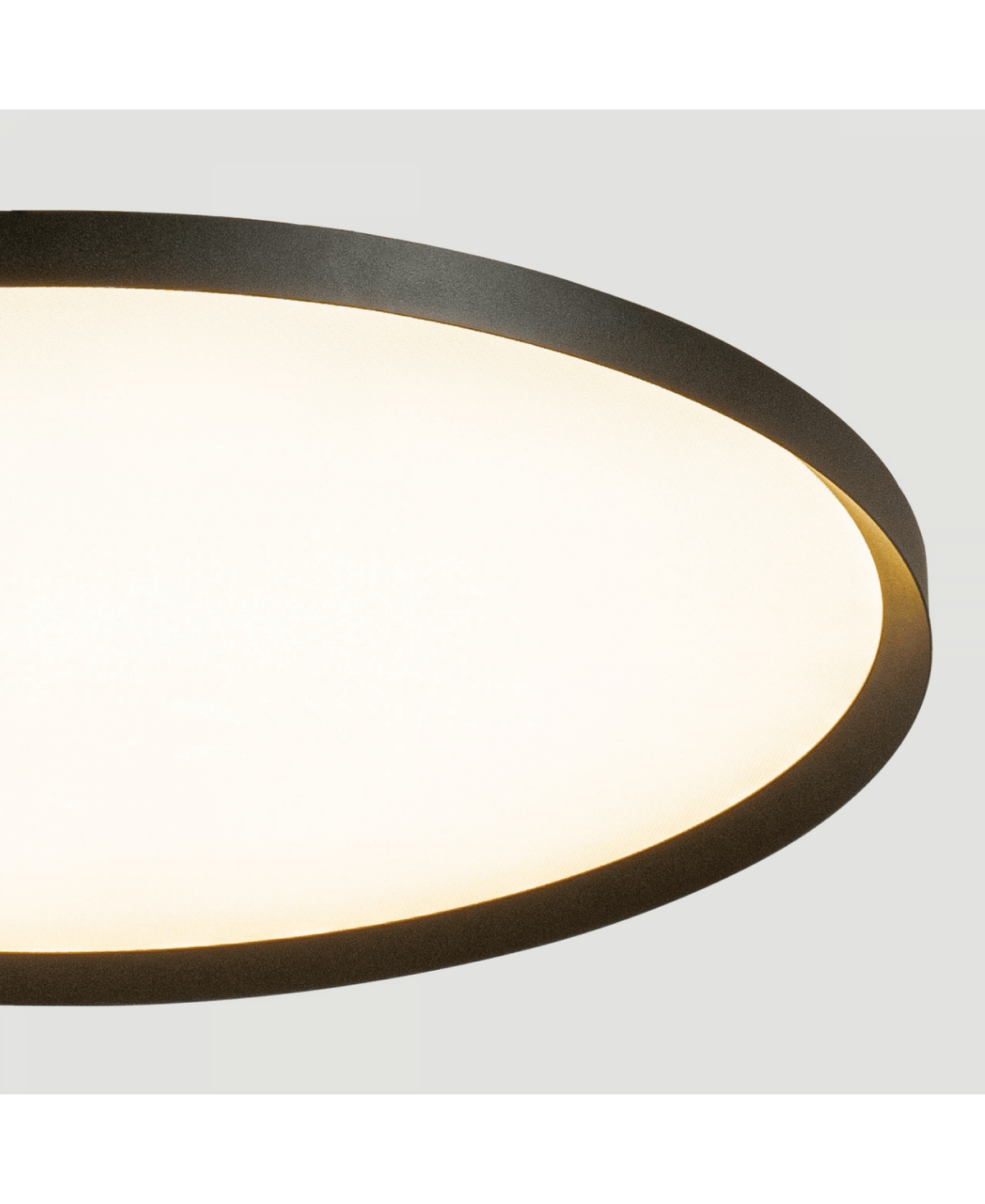 Plafonnier ZAMBELIS D850 84W CCT Dimmable DESIGN Noir Sable 25201