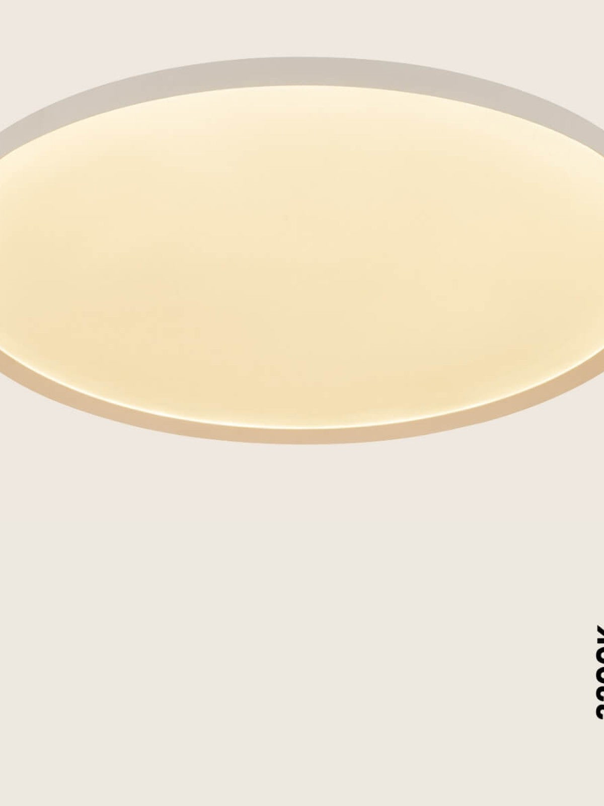Plafonnier ZAMBELIS D850 84W CCT Dimmable DESIGN Blanc Sable 25202