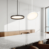 Suspension ZAMBELIS 36W 2700K-4000K LED DALI DESIGN Noir Sable 25210