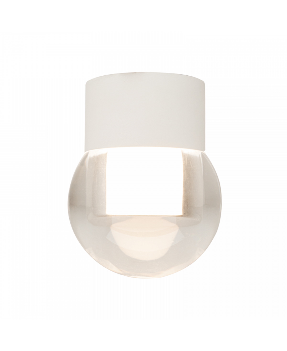Plafonnier ZAMBELIS D100 6W DESIGN Blanc Sable 25307