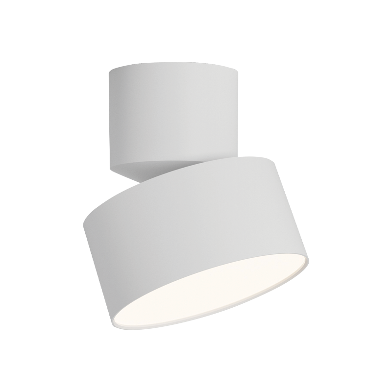 Plafonnier Orientable ZAMBELIS D110 DESIGN Blanc Sable 25313