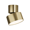 Plafonnier ZAMBELIS 10W 3000K LED Orientable DESIGN Dore Mat 25314 FS