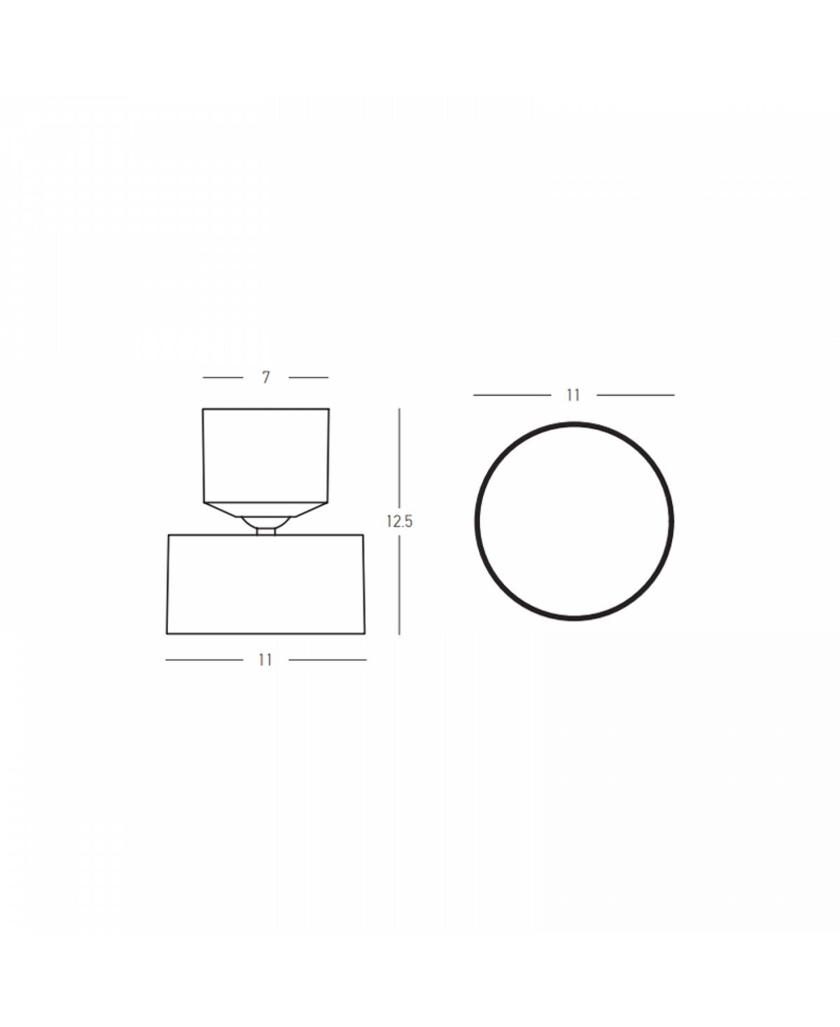 Plafonnier ZAMBELIS 10W 3000K LED Orientable DESIGN Dore Mat 25314 FS
