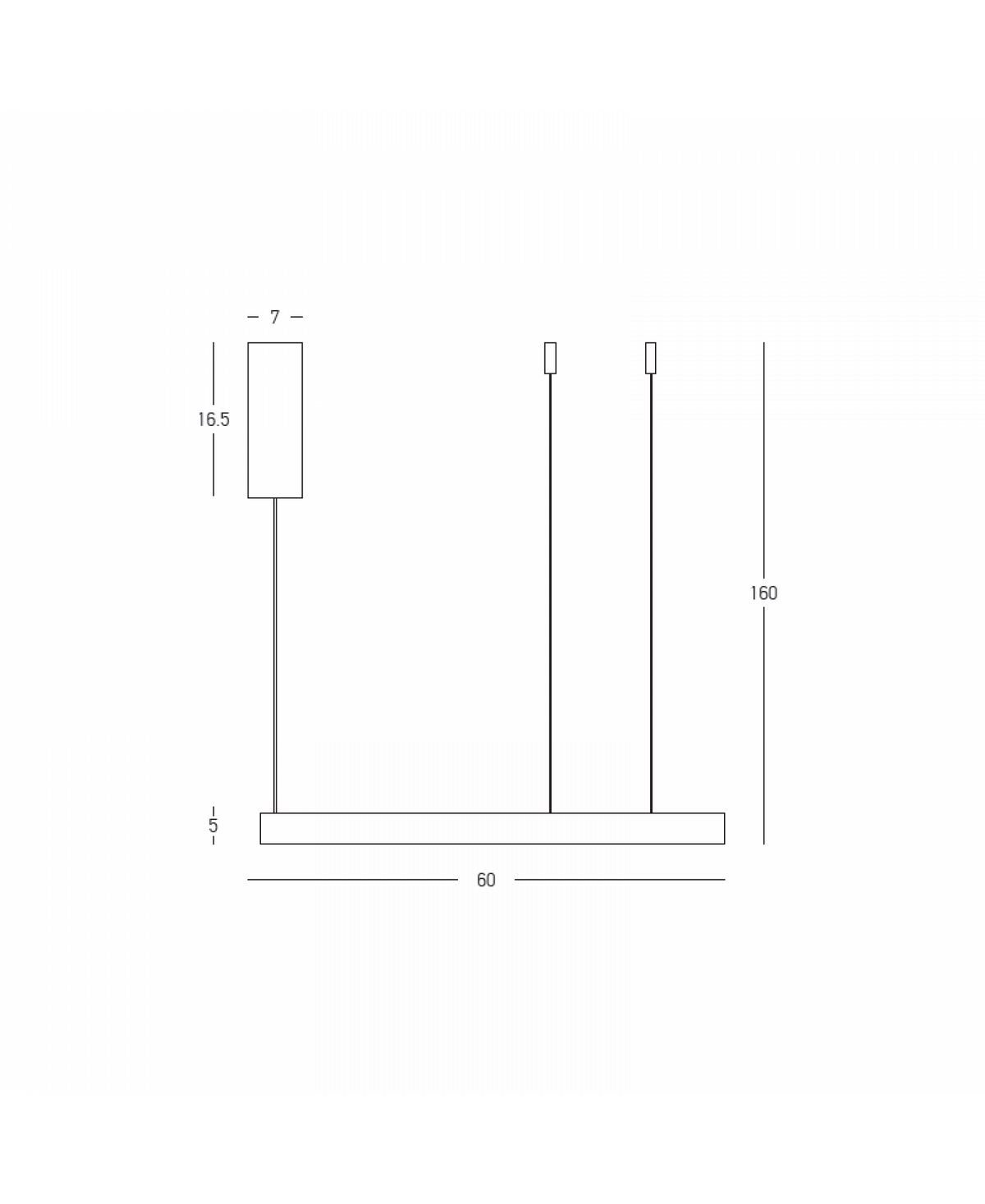 Suspension ZAMBELIS D600 59W Dimmable Direct/Indirect DESIGN Cafe Brosse 25367