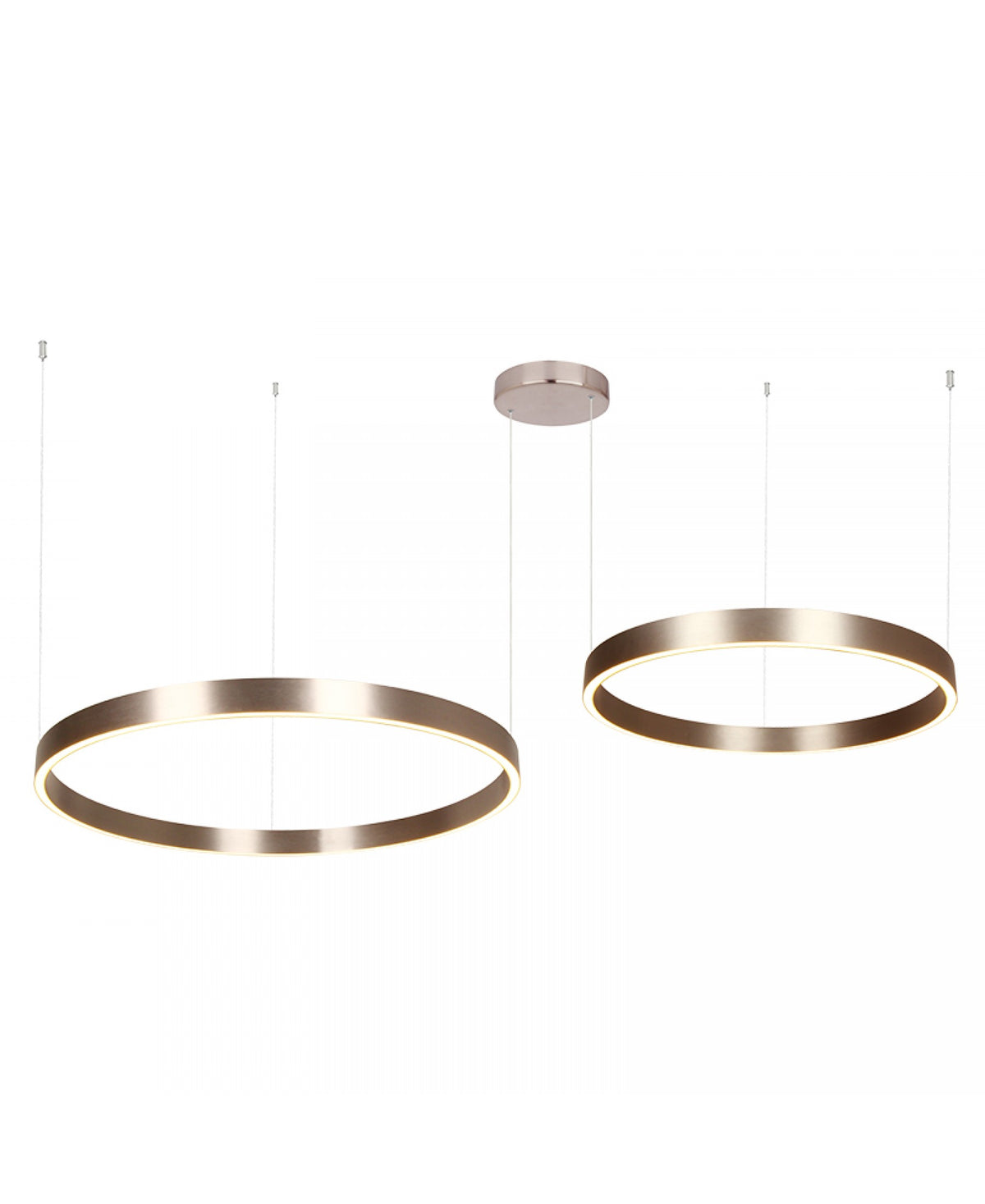 Suspension ZAMBELIS D800 + D600 118W Dimmable Direct/Indirect DESIGN Cafe Brosse 25374