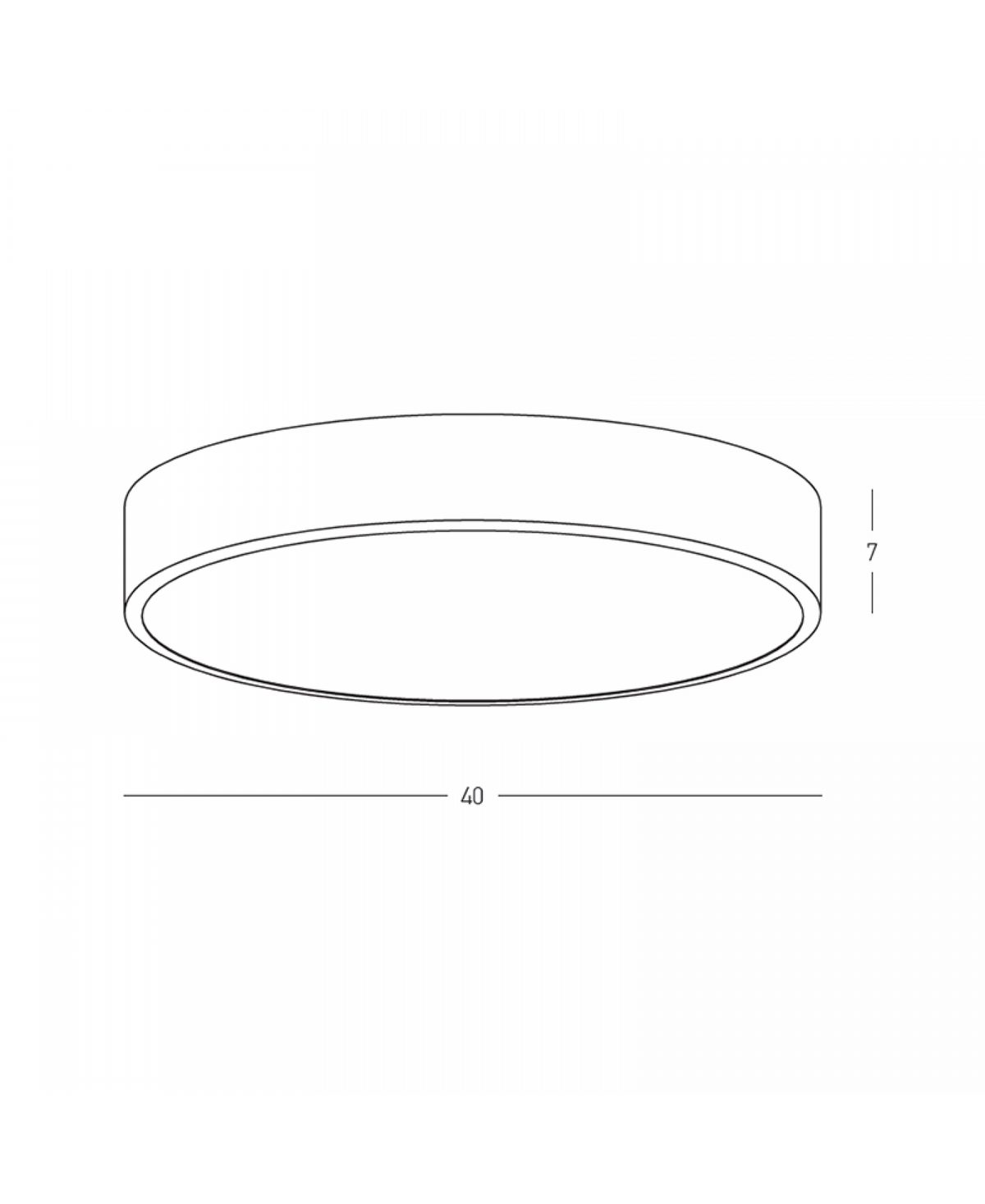 Plafonnier ZAMBELIS D400 28W Dimmable DESIGN Blanc Mat 25376