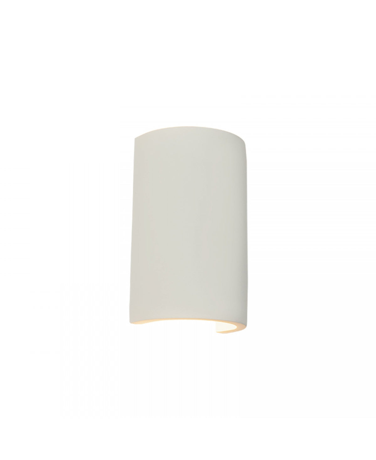 Applique Murale ZAMBELIS 2xG9 Direct/Indirect DESIGN Blanc Platre Sans Source 25383