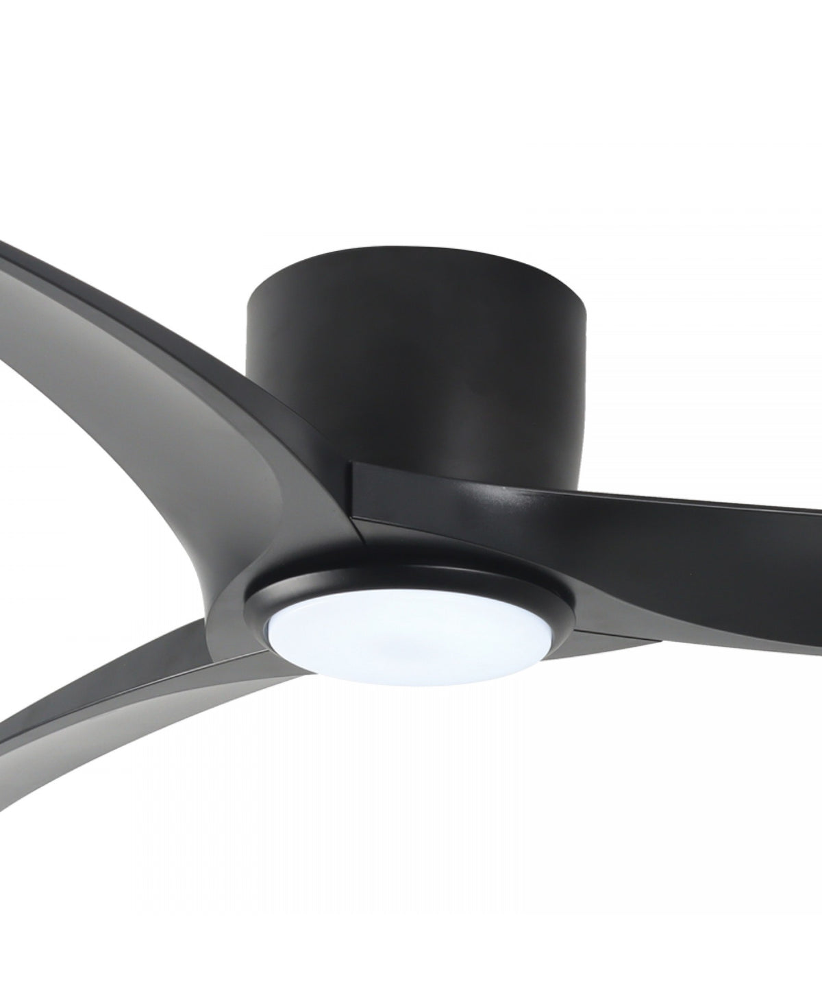 Source LED 18W CCT Opale pour Ventilateur ZAMBELIS DESIGN Noir 25397