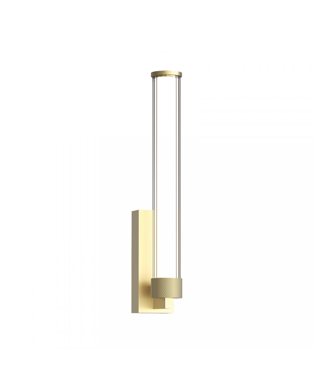 Applique Murale ZAMBELIS 9W Dimmable DESIGN Or Brosse 25445