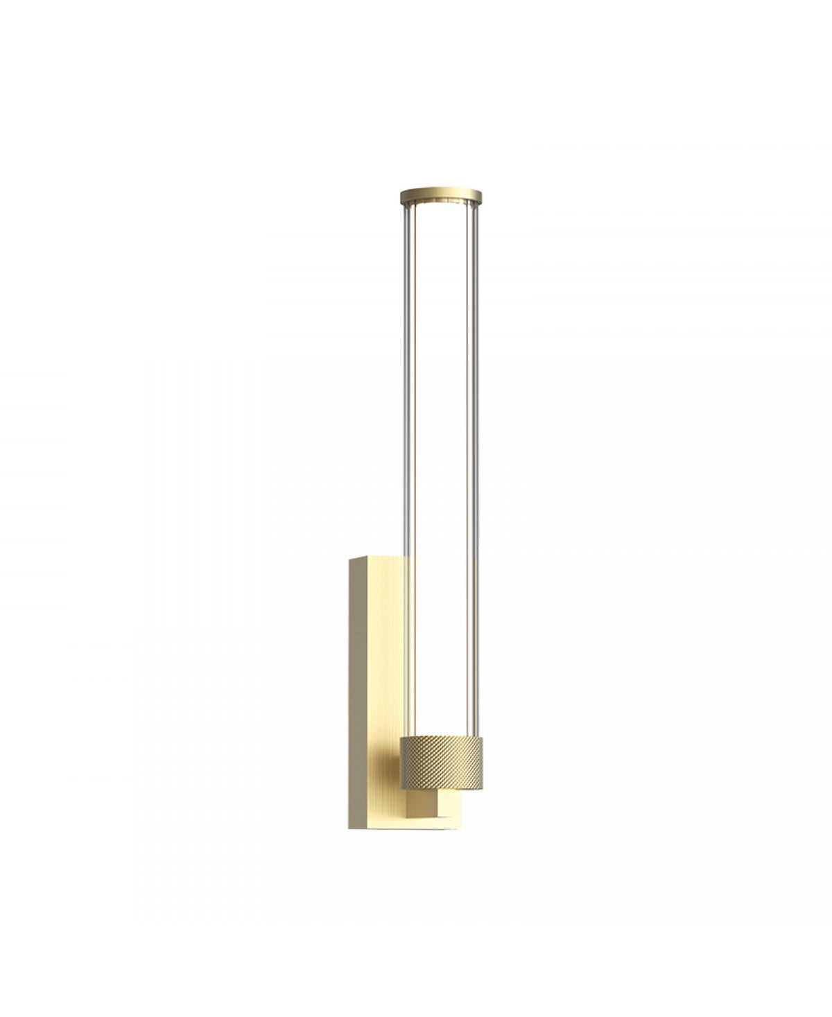 Applique Murale ZAMBELIS 9W Dimmable DESIGN Or Brosse 25445