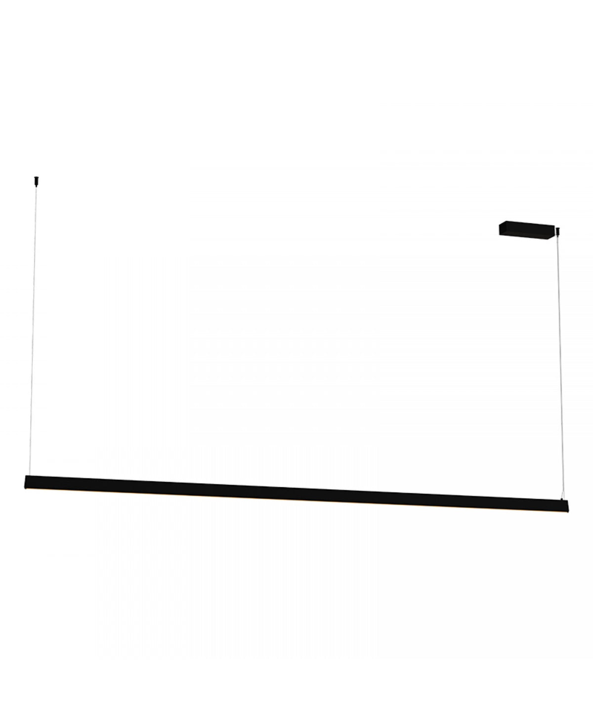 Suspension ZAMBELIS 202cm 42W Dimmable DESIGN Noir Sable 2558