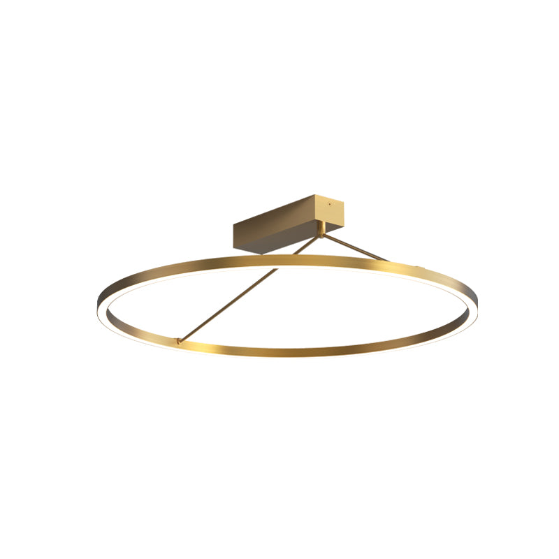 Plafonnier ZAMBELIS D590 42W Dimmable DESIGN Laiton 2565