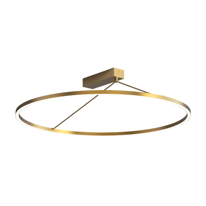 Plafonnier ZAMBELIS D780 51W Dimmable DESIGN Laiton 2566