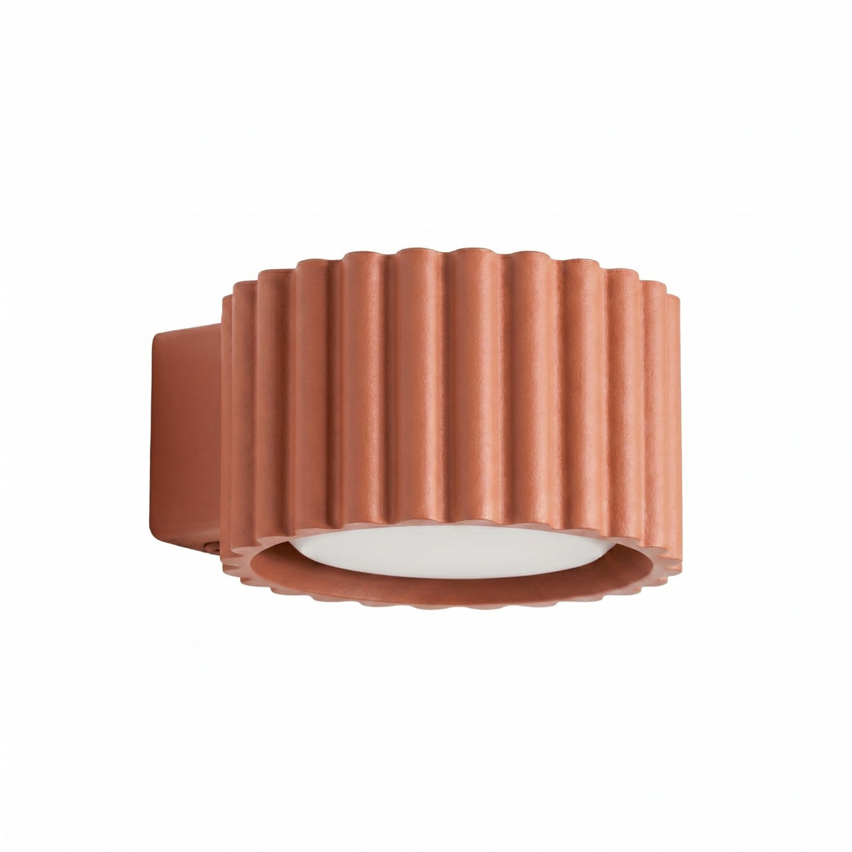 Applique murale AURA GX53 Ocre rouge