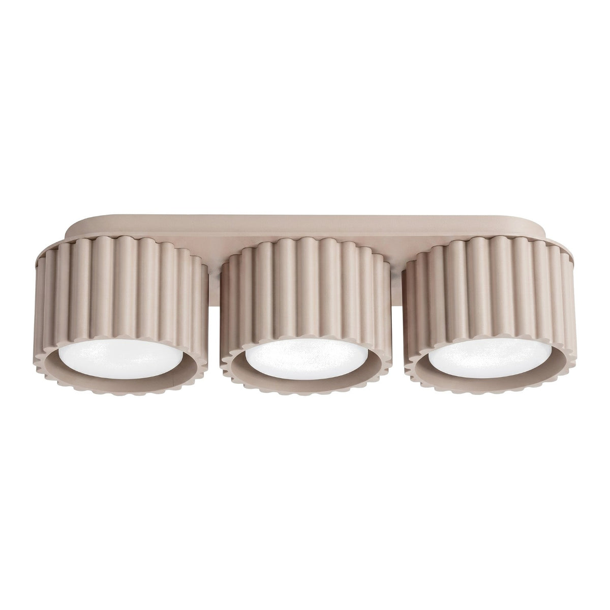 Plafonnier AURA 3 GX53 Taupe