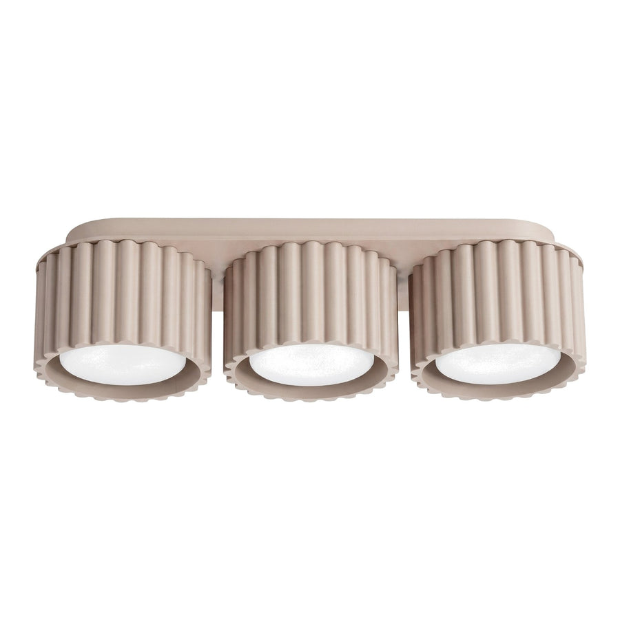 Plafonnier AURA 3 GX53 Taupe