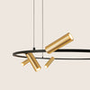 Suspension ZAMBELIS 29W DESIGN Noir Mat 2635