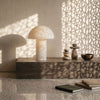 Lampe de Table ZAMBELIS 40W DESIGN Pierre Naturelle 2661