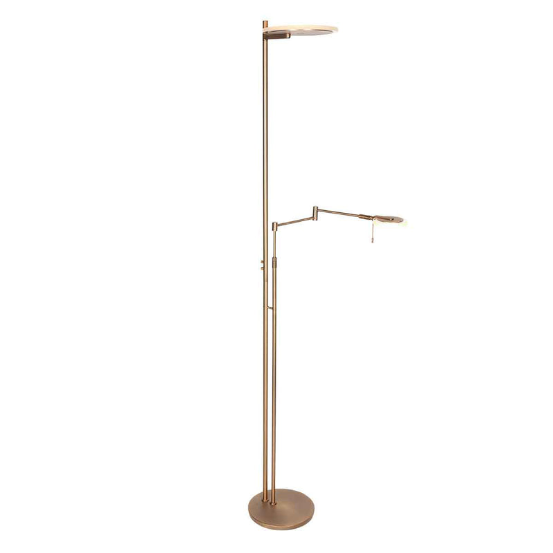 Turound 2663BR bronze floor lamp, adjustable light temperature and intensity