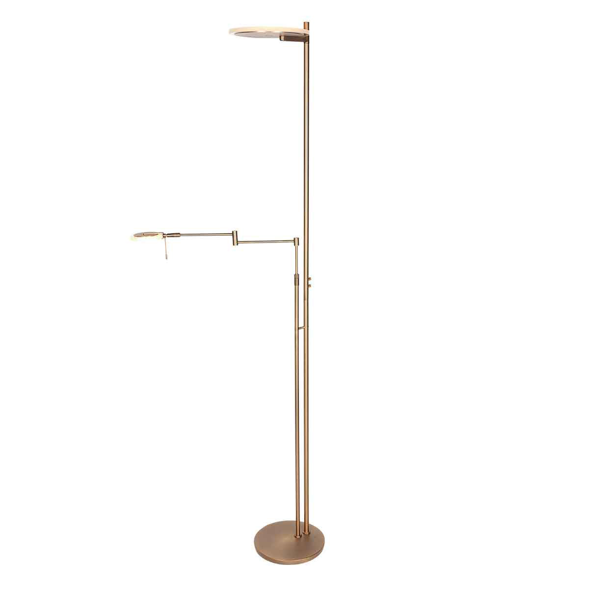 Turound 2663BR bronze floor lamp, adjustable light temperature and intensity