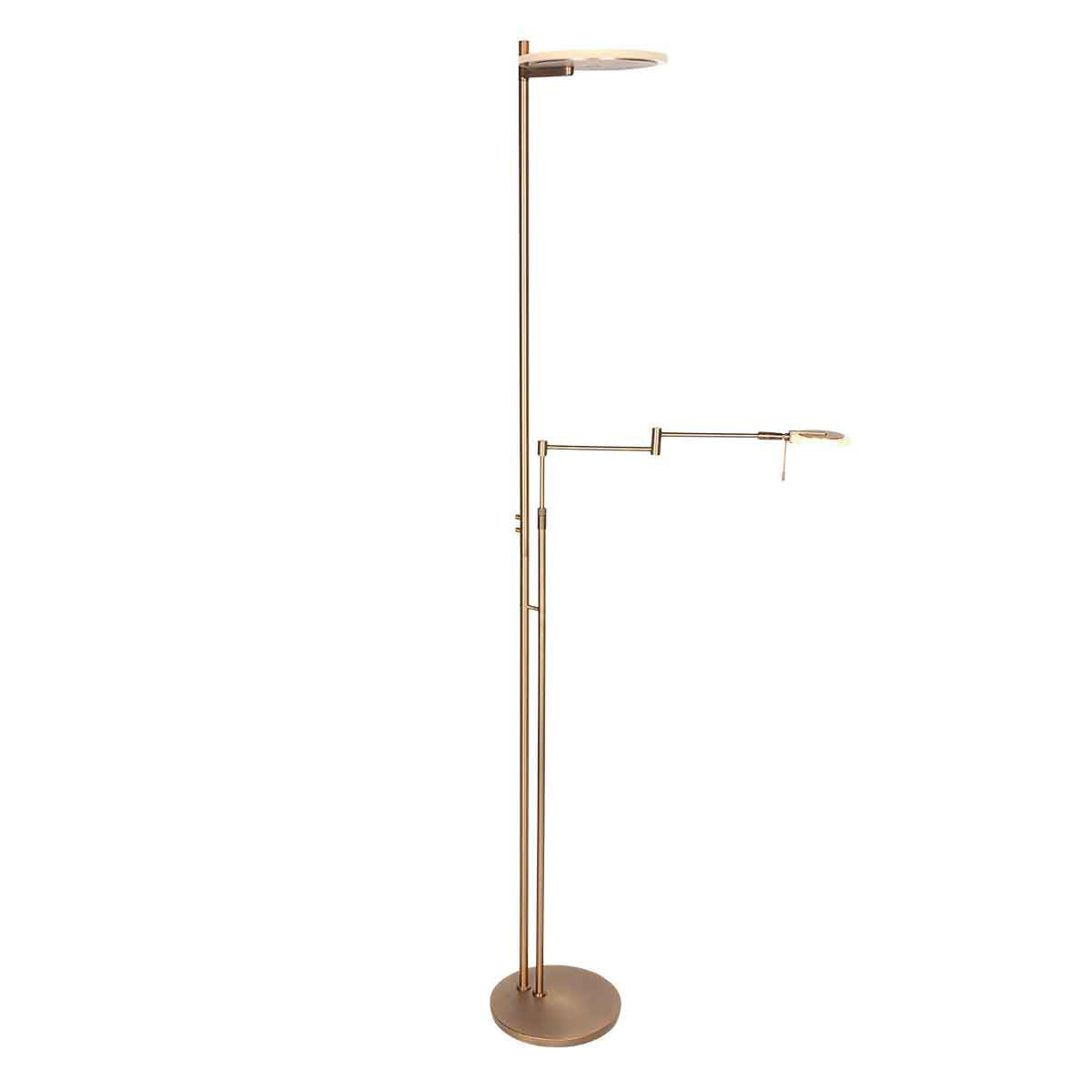 Turound 2663BR bronze floor lamp, adjustable light temperature and intensity