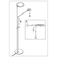 Modern Turound Floor Lamp