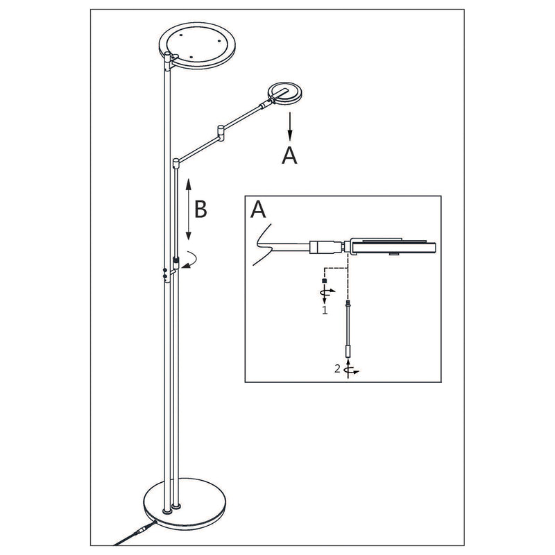 Modern Turound Floor Lamp