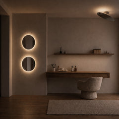 Miroir LED ZAMBELIS 10W IP20 DESIGN Blanc Mat 2667