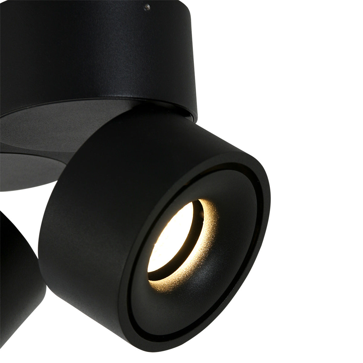 2-Light Modern Black Spotlight