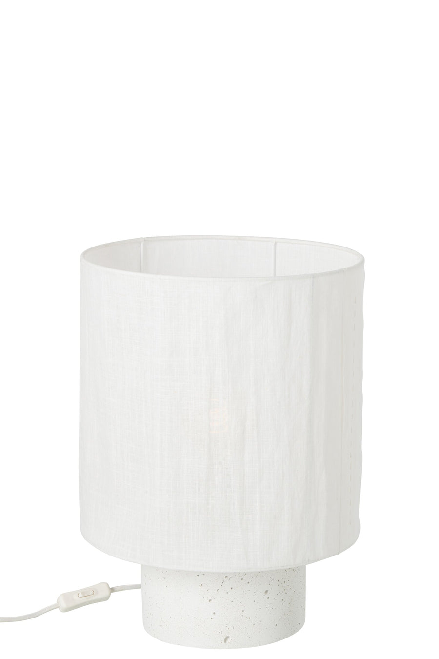 Lampe à poser en ciment, modèle moyen