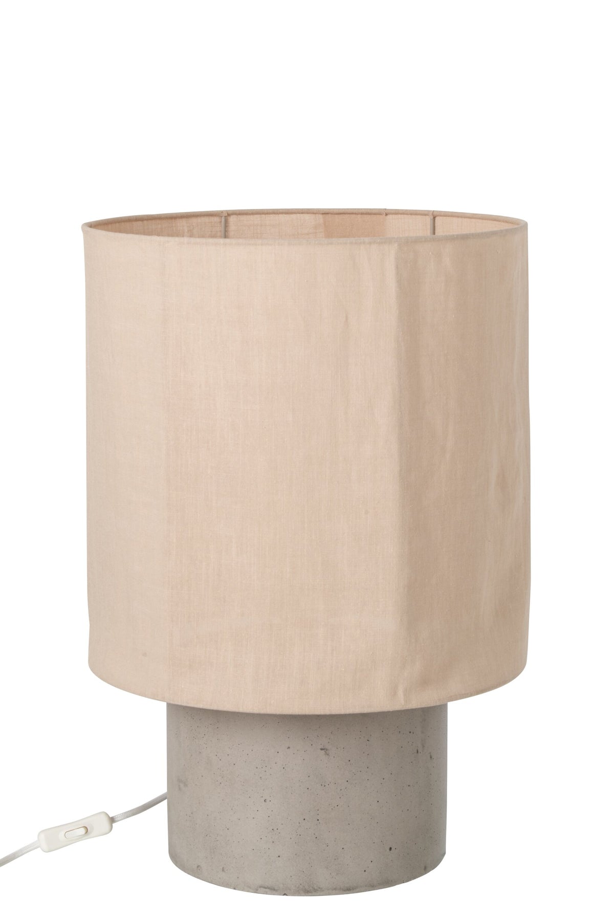 Lampe à poser en ciment, grand modèle