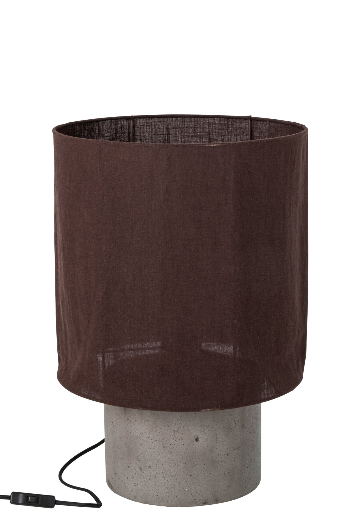 Lampe à poser en ciment, grand modèle