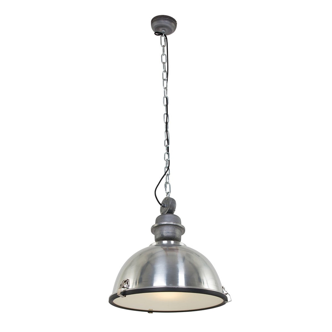 Bikkel silver pendant light