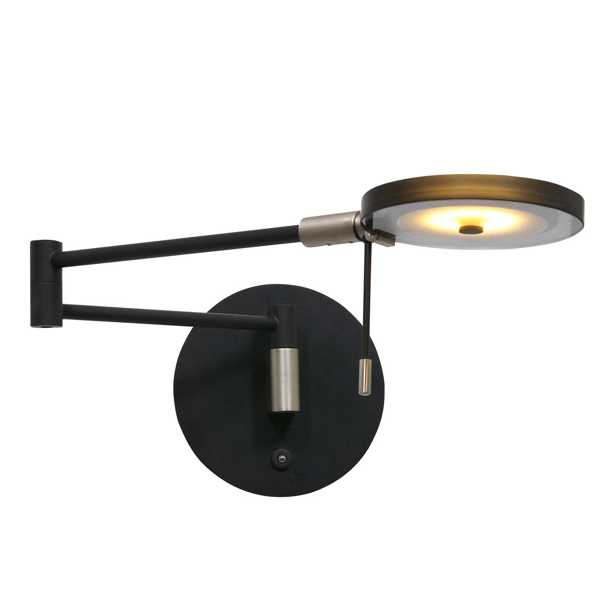 Turound 2734ZW black wall lamp