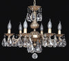 EL860609PT brass chandelier