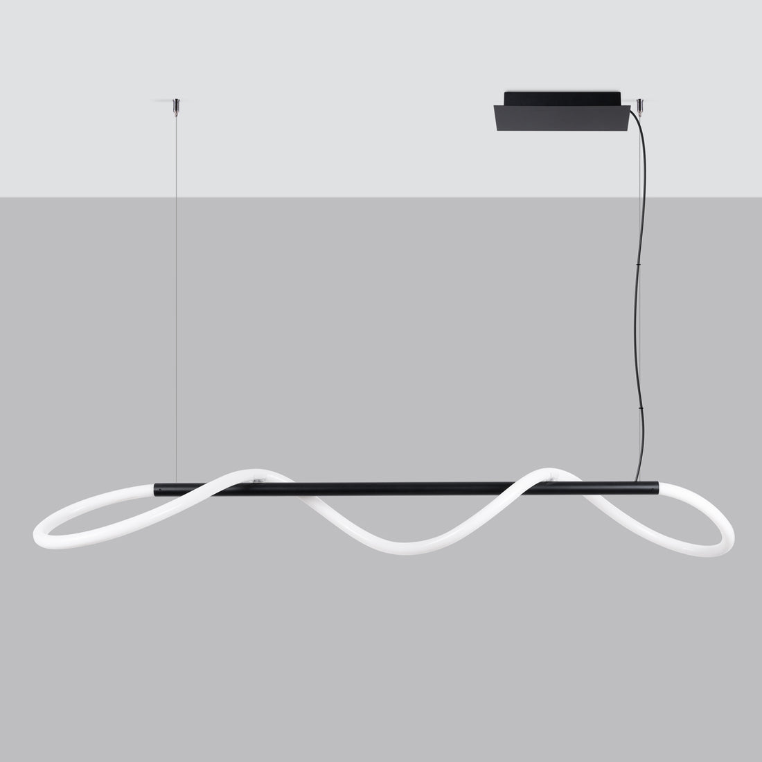 GALAKSE 148 black LED pendant lamp 2700-6500K