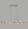 Suspension Pure E-Popup marron, verre