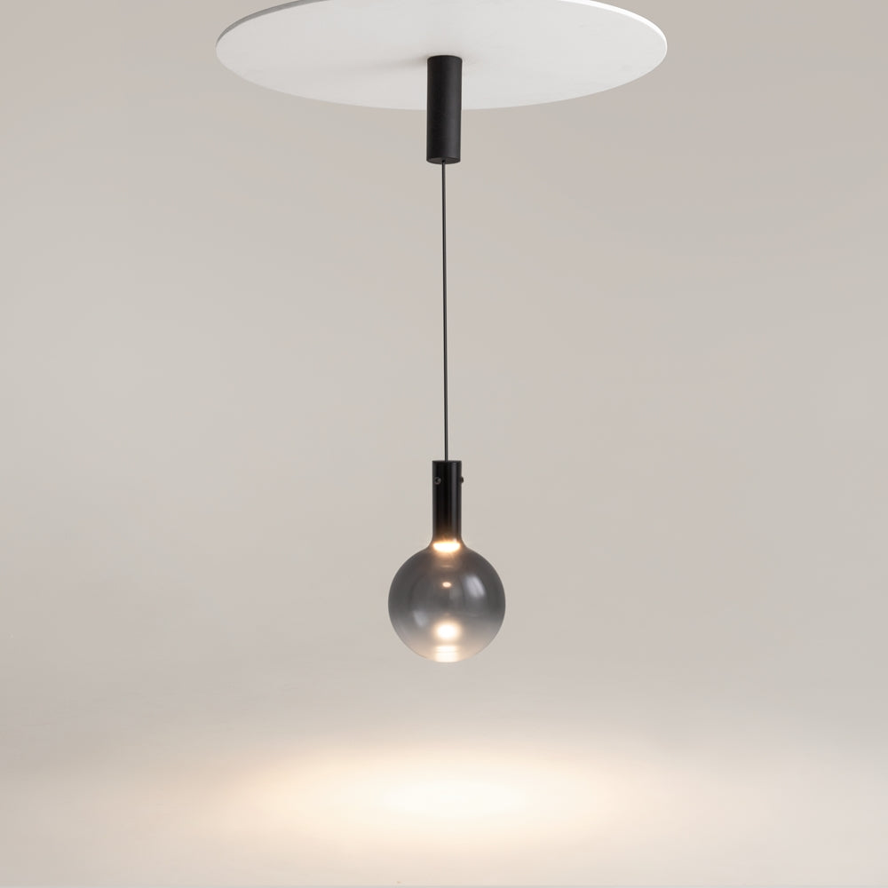 Nebula black pendant light