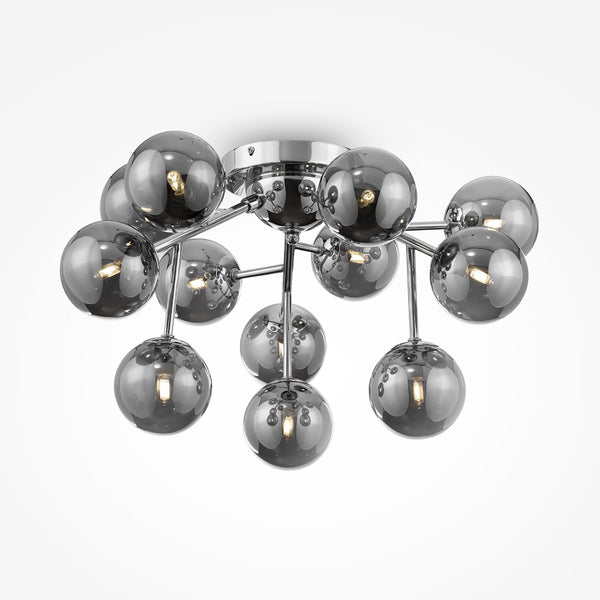 Dallas Silver Ceiling Light
