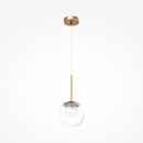 Basic form Gold pendant light