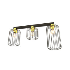Gold/black ceiling lights