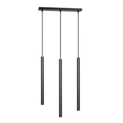 Selter 3-light black pendant light